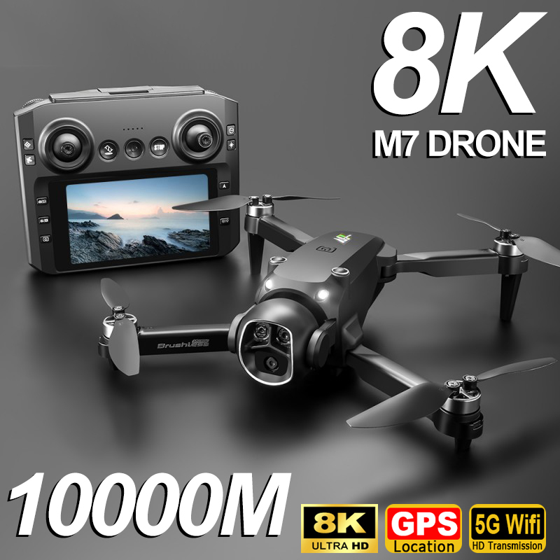 Drone Controller Screen - M7 GPS Drone 8K Aerial HD