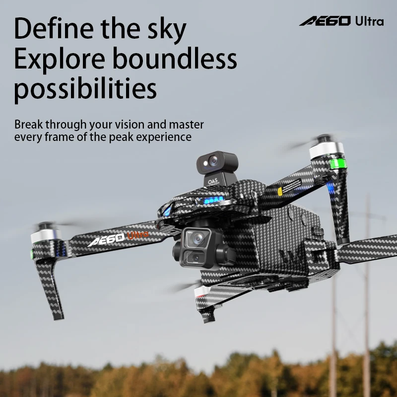 New AE60 RC Dr-one 4K 3-Axis P - Drone Controller Screen recension och pris