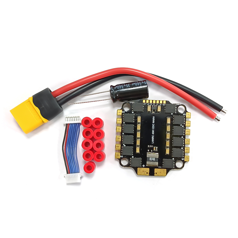 BLHELI_S 45A 60A 4in1 ESC 3-6S - Drone Battery Adapter recension och pris
