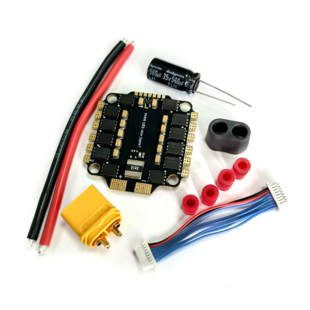 BLHELI_S 45A 60A 4in1 ESC 3-6S - Drone Battery Adapter recension och pris