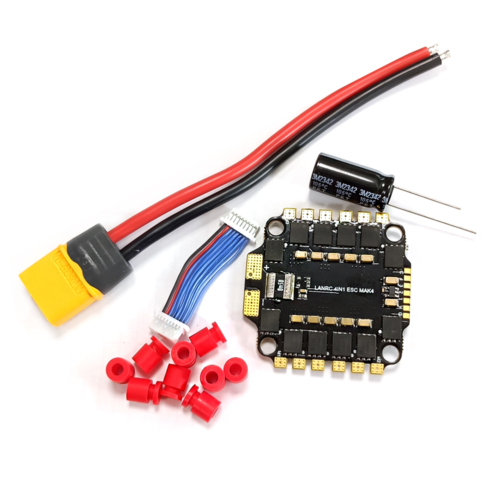 BLHELI_S 45A 60A 4in1 ESC 3-6S - Drone Battery Adapter recension och pris