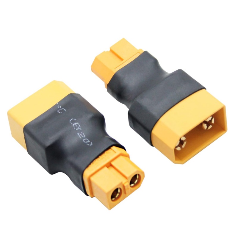 2PCS XT90 to XT60 Adapter Male - Drone Battery Adapter recension och pris